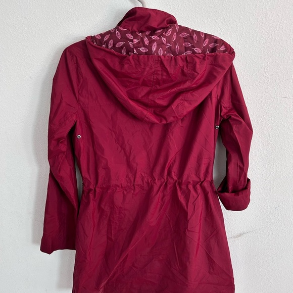 LC Waikiki Outerwear Women’s Rain Jacket Full Zip W Hood Wine Color
Size L - Picture 2 of 14